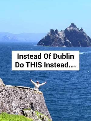 SKIP DUBLIN and do THIS instead! There are so many incredible things to do in Ireland and many people just visit Dublin and call it a day. If you are looking for unforgettable places to visit in Ireland, these are the places that should be on your list. Ireland travel is so much more than just Dublin, get out and exolore if you can! #ireland #irelandtiktok #skelligmichael #causewaycoast #northernireland #dublin #dublintiktok #irelandtravel #visitireland #hiddengems #europetravel #uktravel #bucketlisttravel #dublintravel #europeansummer #uktrip 