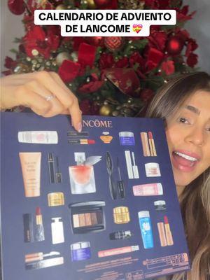 ABRIENDO PAQUETITOS DE NAVIDAD! ❤️✨ Me llegó este calendario de adviento de @Lancôme y lo abrí súper tarde pero moría de la curiosidad!!! 🙈 cuesta $170 usd ¿Vale la pena? #lancome #regalos #regalo #adventcalendar 