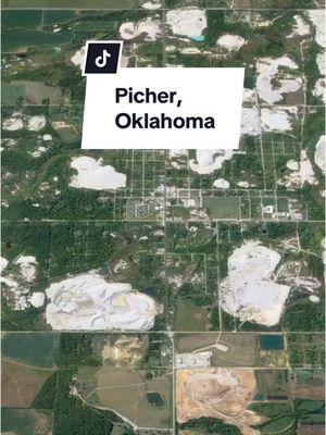 This is Picher, Oklahoma the most polluted towns in America! (Certified Superfund Site) ##oklahoma##superfund##picheroklahoma