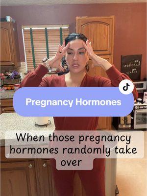 Fuck you hormones, not Alyssa, hormones #pregnant #pregnantlife #pregnancy #MomsofTikTok #knockedup #hormones 