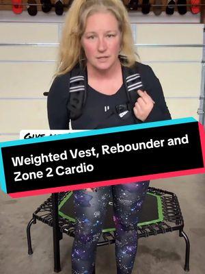 Seriously, tell me WHY you wouldn’t add a weighted vest to everything you’re doing in 2025!? I’ll wait…. Don’t be surprised if you see me line dancing in this thing too - it’s got sooo many benefits!  #weightedvest #zelusweightedvest #zone2cardio #bcanrebounder #cozycardio #over40fitness #showittyleggings 