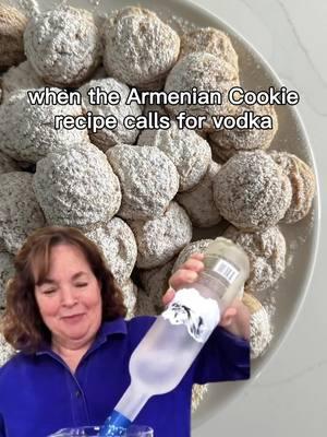 when my mom said her khourabiyeh recipe called for vodka, i thought this was what she meant  #armenian #armenianfood #armeniancuisine #հայկականխոհանոց #հայկական #ArmenianCuisine #thefeedfeed #feedfeed #ethnicfood #foodreels #instafood #recipeshare #recipevideos #simplyrecipes #EasyRecipe #EasyRecipes #cookingvideos #foodblogger #ghraybeh #ghraybehcookies #armeniancookies #cookieexchange #cookies #kourabiedes #kourampiedes #christmascookies #christmascookie #shortbreadcookies #funny #funnyvideo #inagarten #vodka 