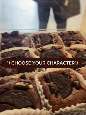 Cuál es tu favorito? 🤤 #eatmefoodboutique #brownies #chooseyourcharacter 