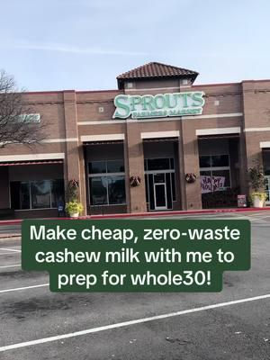 Starting to prepare for whole30 starting January 1! Plant-based milk has a much lower carbon footprint and his whole30 approved 🥰 What’s your favorite plant based milk? Cashew milk is easiest to make at home in my opinion! #whole30 #plantbasedrecipes #cashewmilk 