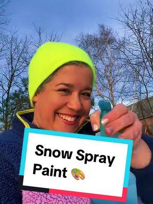 Imagine if @Mack Hollins saw this, and we became friends, and made snowy-artsy-sciencey videos together…  wouldn’t that be unBILLievable?!  #gobills #buffalobills #mackhollins #winteractivities #snowspraypaint #foodcoloring #easycrafts 