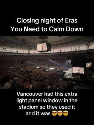 A little closing night of Eras Tour as a treat #jamiegrayson #swifttok #vancouvertstheerastour #erastour #erastourclosingnight #vancouvernight3 #vancouvern3erastour 