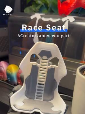 😎😎😎 3D print anything you like! ACreator @abovewongart molded and created a miniature version of a racing seat with the multicolor printer Anycubic Kobra 3 Combo. So cool and adorable! What other fantastic creations are you dreaming of bringing to life? 🔍Search "Kobra 3 Combo", and enjoy smart multi-color printing! 🔗 For more tips, tricks, and updates, join the Facebook Preview Anycubic Group. https://www.facebook.com/groups/previewanycubic #Anycubic #PhotonMonoM7Max #3DPrinting #PrintWithoutLimits #3dprinting