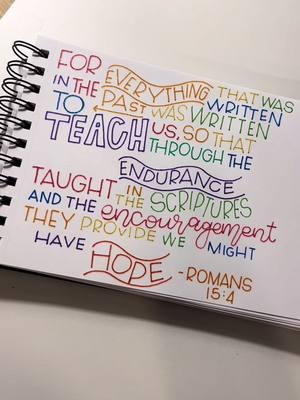 My little church doodling self would be so proud of how far I’ve come 🥹 #handwriting #writing #fonts #doodle #scripture #romans #bible #verse #christiansoftiktok 