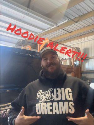 Hands down the best hoodie I’ve owned yet!! #bigdreams #followyourdreams #showtrucks #liftedtrucks #lucklessoutfitters 