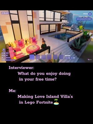 Welcome Islanders! #LoveIsland #fortnite #lego #legofortnite #creative #loveislandusa #loveislandvilla 