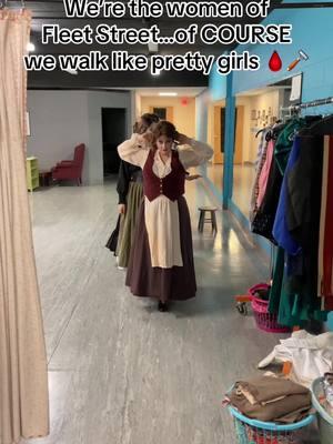 Here we come….are you ready Elm Grove, I mean London? #mindymustmove #justdance #fleetstreet #sweeneytodd #musicaltheatre #bombshell #bombshelltheatrecompany #prettygirls #this #walk #theatre@Kathryn Perry @Mads @Riley Luettgen @elise 