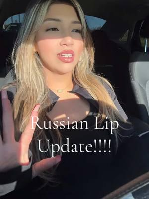 Here is quick one week update on my #russianlips ! I’m obsesseddddd ! Thank you to my girlies who’ve been so sweet I love yall sm! #lipfillerprocess #houstontx #russianlips 