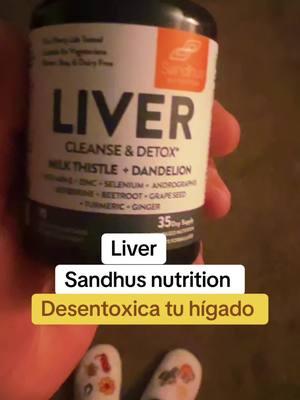 Sandhus liver#desentoxica ti hígado ya con este suplemento dos cápsulas al día 