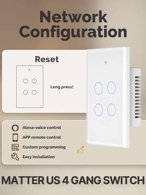 Unleash the Power of Smart Control with the American Wall Switch of the Future!#SmartSwitch #FutureOfLighting #HomeAutomation #AmericanSwitch #SmartControl #TechSolutions