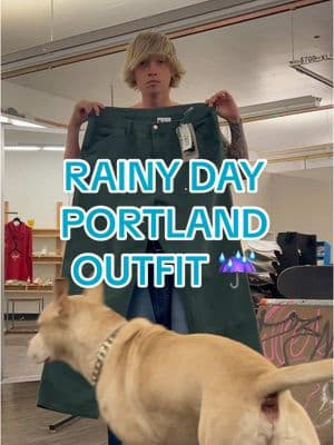 Replying to @Kadancearv rainy day Portland fitcheck ☔️ @Pallet Portland #baggy #pnw #fitcheck #grwm #grwm #y2kaesthetic #pufferjacket #airmax #baggyclothes #portland 