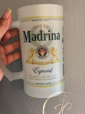 Madrina and Padrino beer mugs #padrinos #padrino #madrina #beermug #personalizedgifts #personalized #mugs #beer #tarro #godmother #godfather 