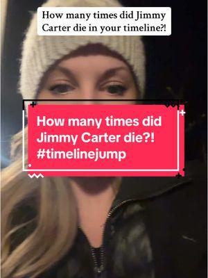 What timeline are you in? Because in my timeline, this is the third time that Jimmy Carter has died.  🤔😮🫠 #mandelaeffect #jimmycarter #timeline #fypシ゚viral #fyp #foggy  