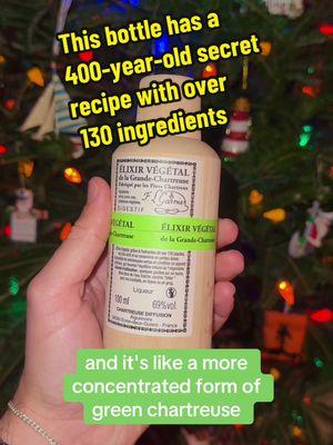 4 ways to use Chartreuse Elixir Vegetal 👇 1. Use this like you would bitters in cocktails to add complexity and a nice herbal note 2. Put a few drops in soda water for a more refreshing way to enjoy  3. Add to hot water with honey and lemon for the best winter beverage  4. Put a few drops on a sugar cube (or cookie)! The history of this stuff is wild! The Chartreuse recipe has been a closely guarded secret for over 400 years, and with over 130 different ingredients complex doesn’t even begin to describe the flavor of this stuff. It’s made by French monks and only two of them know the recipe and they are not allowed to travel together in order to safeguard the recipe incase something were to happen. Shoutout to  @James Witty for the bottle that he picked up for me while he was in France!  Aloha shirt is from @Reyn Spooner and yes I chose to wear this one for the video specifically because it was green #greenchartreuse #chartreuseelixirvegetal #chartreuse #cocktailtips 