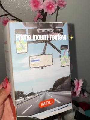 Has comprado phone mounts pero cuando estás manejando bailotea y se mueve mucho !! 😵‍💫pues este no ase eso !  #phonemountholder #review #fyypp #tiktokshopping #dealsforyoudays 