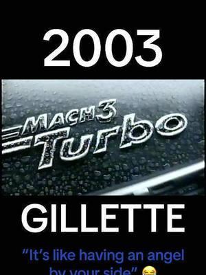 #2003 @Gillette #gillette #razor #2000s #2000snostalgia #2000sthrowback #nostalgia #vhs #mysterytape #mysteryvhs #fyp #foryoupage #00s #vcr #commercial