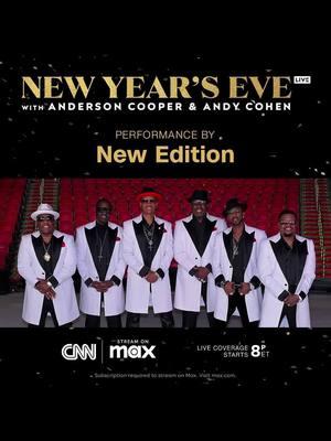 Catch me tomorrow on @CNN for New Year’s Eve w/ my fav guys @newedition  🙌🏽. See you there 😉 Stream on @Max  #encoretheater #cnn #thewynnlasvegas #newedition #NEgirl #dancelife #fyp #fypviral #max 