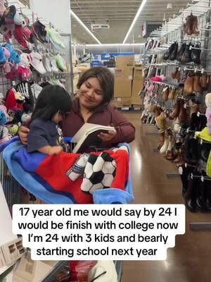 Silly goofy bish I am LMAO better to start now than never lol 😆 #MomsofTikTok #momlife #moms #youngmom #fyp #neytecha #single #singlemom #techafamily #college #school #schoollife #CasaTikTok #latina #girlmom #walmart #store #errands #dayinmylife 