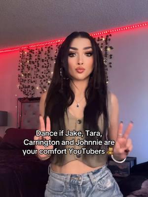 Who's your comfort YouTuber?🧸 @Jake Webber @$wagLord @Tarayummy @Johnnie Guilbert #jakewebber #tarayummy #carrington #swaglord #johnnieguilbert #foryou #fyp #dance #youtube #funny 