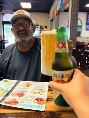 It has become our thing 💞🍻 #breakfastwithdad #breakfast #beerthirty #its5oclocksomewhere ##norm##cheers##fyp##retired##nightshift##blessed