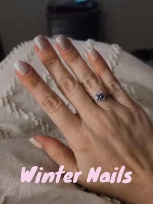 Chrome 🤝🏼 Glitter #winternails #winternailinspo #nailinspo #nailtok #nailsoftiktok #winternails2024 #chromenailinspo #chromenails #fyp #arkansas 