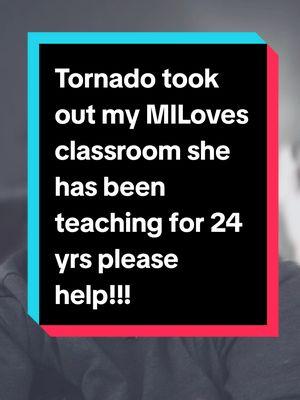 @gwynbray Please help my MILove a tornado hit her classroom and she lost everything! She has been teaching 24 yrs!  https://www.amazon.com/hz/wishlist/ls/1LBE39S8304KZ?ref_=wl_share #pleasehelp #bekind #Godissogood #makepeoplesmile #spoonie #PositiveVibes #stormdamagefunds #teachingfor24yrs #inkednation #weloveyoutothemoonandback #inkedsurfnation @inkedplumber828 @Kristi  @Jelly Roll @Anthonyb0229 #PositiveVibes #WeStickTogether #leanonme #FYP #SPREADLOVE #bekind #WeStickTogether 