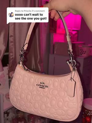 Replying to @Priscila Z  I had to get her 🥹🩷 the perfect shade of pink! @Coach  #coach #coachterishoulderbag #shoulderbag #coachpurse #coachoutlet #pursetok #pursecollection 