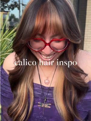 2024 is the year of calico hair ✨🐈👏 #chunkyhighlights #colorblocking #hightlights #hairtrends #hairinspo #kaylahardcore 