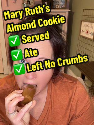 Mary Ruth’s Almond Cookie Served, Ate, Left No Crumbs!Grab yours before they run out!  Bundle and save 🤑 🤑 🤑 There is a reason everyone raves about the results!  @MaryRuth's #maryruthsorganics #maryruthspartner #maryruthsalmondcookie #hairsupplement #lustriva #biotin 