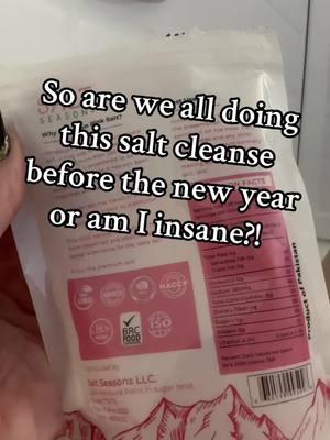 #pinkhimalayansalt #cleanse #saltcleanse 