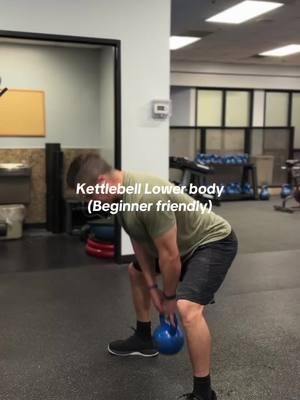 Kettlebell Lower Body beginner friendly  #kettlebell #wod #exercises #lowerbody #fullbody 