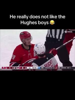 Was hoping Luke pulled a Jack 😂 but Jack was readyyyyy to do it again #jackhughes #lukehughes #NHL #hockey #hockeytok #njdevils #newjerseydevils #hughesbrothers #hockeytiktoks #hockeyplayers 