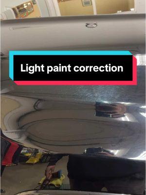 Black color vehicles are always fun to detail 😁. #paintcorrection #polishingcar #onesteppolish #mrlooksautodetailing #topflight #vevorpolisher 