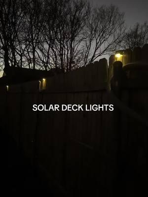 16 pack solar deck, lights ✨ #solarlights #decklights #TikTokShop #tiktokfinds 