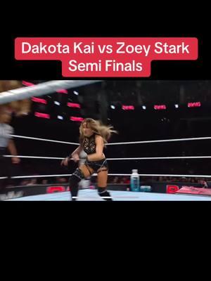 #WWE #wwetiktok #wrestlingtiktok #dakotakai #zoeystark #semifinals #womensintercontinentalchampionship #mondaynightraw 