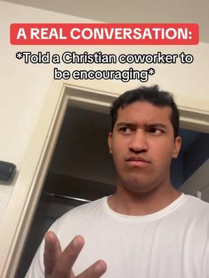 Whenever I quote scripture he gets mad that I know more than him. #fyp #christianhumor #rebelofsociety #trendysound #cliff 