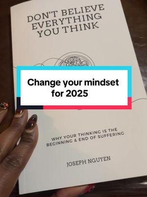 Don’t overthink it…. #happynewyear #josephnguyen #mindsetmotivation #mindsetshift #selfhelpbooks #selfhelp #fyp 