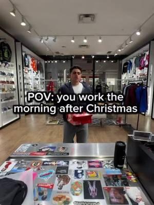 He eats what…?😦 #fyp #fypシ #thegalleria #christmas #retail #sneakers #sneakerhead #lol #work