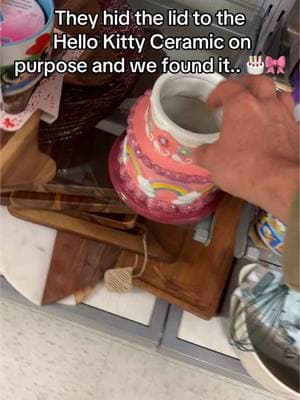 Oh well.. 🥹🎀 #hellokitty #shopwithme #hellokittyhunting #hellokittyhunt #fyp #finds #sanrio #shopping #comewithme #homegoods #tjmaxx #pink #trending #sanriofinds #haul #viraltiktok #cake #adventure #marshalls #hk #ceramic 