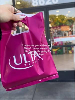 We’ll always choose @Ulta Beauty over the club 🙂‍↕️🛍️ #hollywoodfashionsecrets #fashiontape #ultabeauty #ulta 