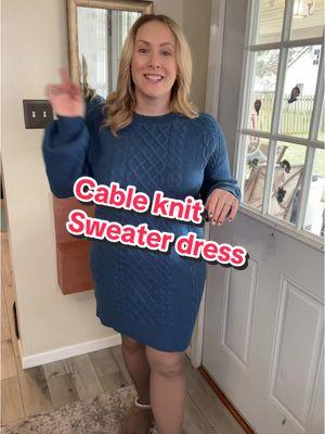 Basic Sweater dress! It’s on super sale right now! #sweaterdress #mademyyear #winterfinds  #tiktokshopcreatorpicks #tiktokshopyearendsale  #TikTokShopFashion  #womensfashion #fashiontiktok #fashiontrends #clothing #fashion #fitcheck #OOTD #mombod #midsizefashion #midsize #midsizegirly  #FashionistaFaves 