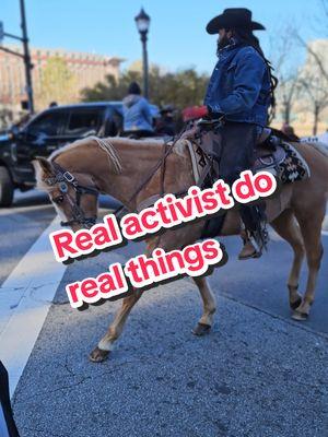 #JaPhariis2024 Real activists do REAL things. We took over #Atlanta on horseback speaking out for Black farmers, and black liberation.. If you ever need our services, please don't hesitate to reach out ✊🏾✊🏾✊🏾 #JusticeForBlackFarmers #BlackFarmers #BLM757 #BlackLivesMatter757 #BlackLivesMatter #BLM #BlackTikTok #ATL #2024 #2024recap #Horse #ActivistAF #BaneJones757 #TikTok #Viral #Farmers 