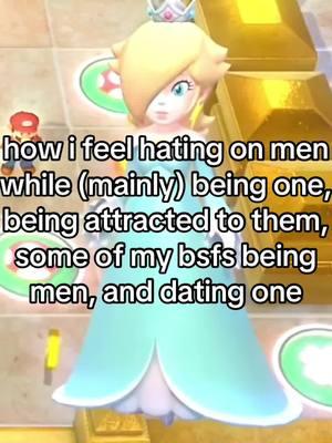 when i say “mainly” it’s cause im androgyne, but i lean more towards male #men #rosalina #lgbtq #fyp 