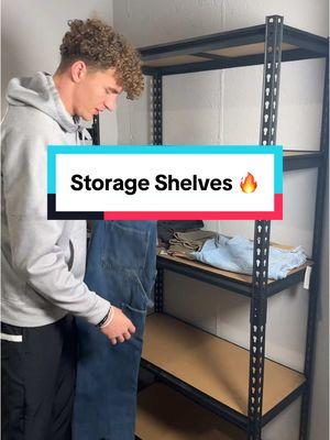 These shelves were much needed 😳 #raybeefurniture #raybee #raybeeshelf #storage #storageshelf #storageshelves #shelf #shelfs #shelves #storage #clutter #horder #viralvideo #trending #fyp #foryoupage #tiktokmademebuyit #tiktokshopfinds #TikTokShop #starcreatorcompetition #tiktokshopcreatorpicks 