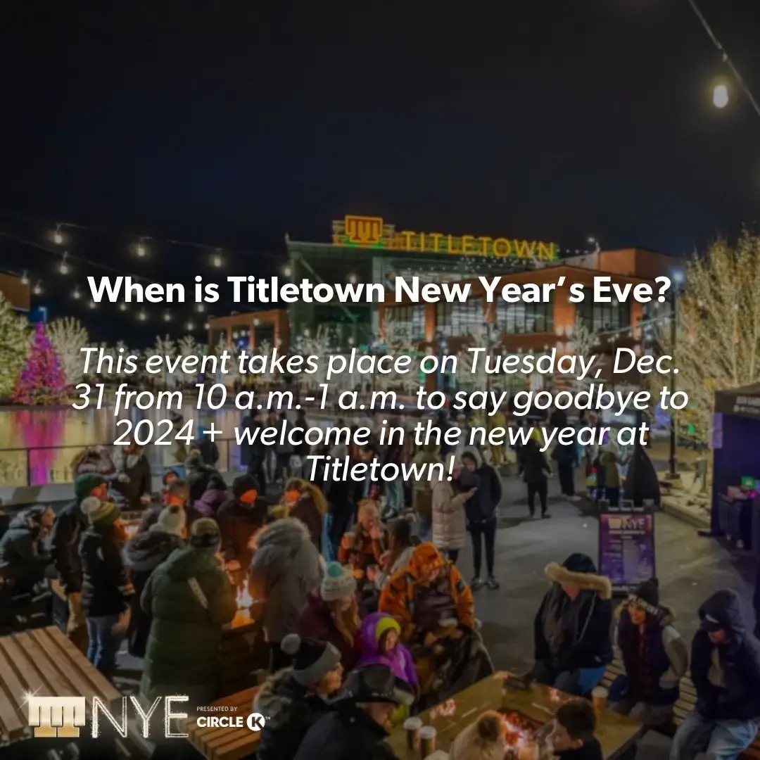 Swipe → for all the answers to your TTNYE questions presented by Circle K! #Titletown #NYE #newyears #thingstodo #Wisconsin #GreenBay 