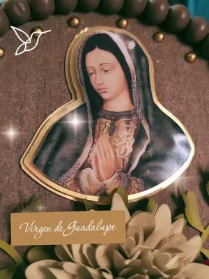 Cuadro de La Virgen de Guadalupe tamaño 8"x8" #paperflowers #cuadropersonalizado #frame #flores #cricutprojects #devocion #fe #catolicos #flores #enviosatodousa🇺🇸📦✈📫✅ #tendenciademede #tendencia #parati #fyp 